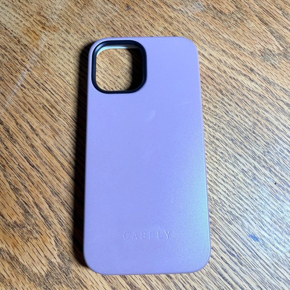 Casetify Soft-Touch Lavender Phone Case for iPhone
